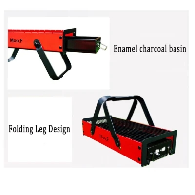 Factory Supply Wholesales Outdoor Folding Portable BBQ Charcoal Barbecue and Equipment Grill